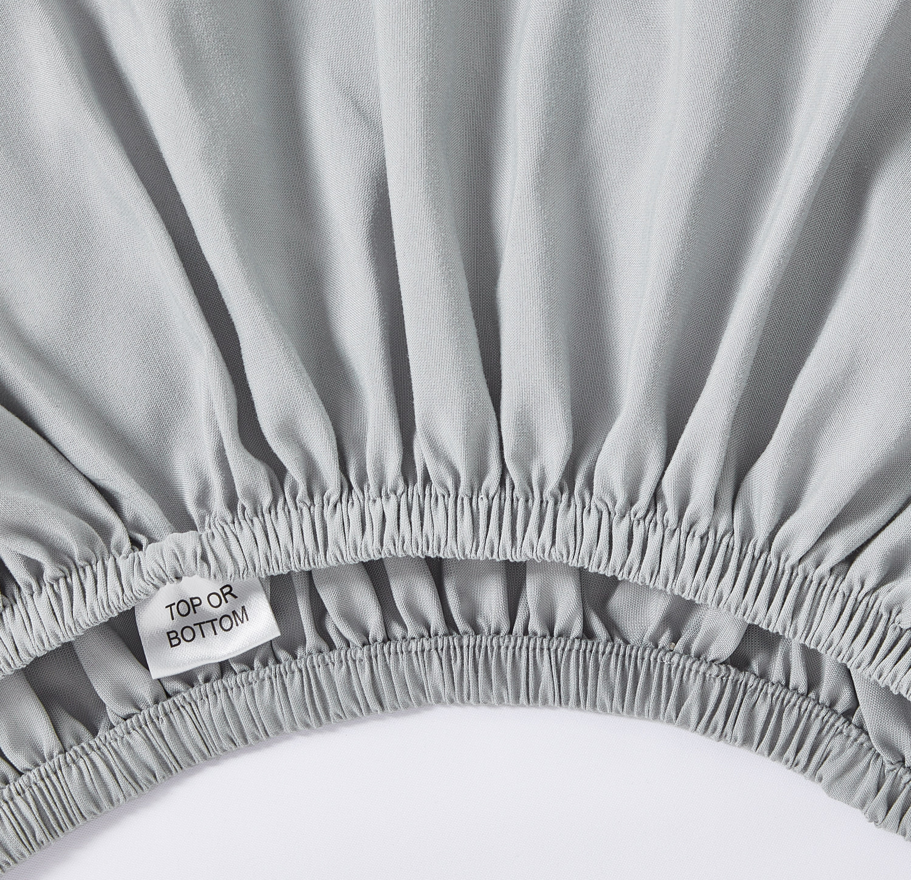 Mainstays Comfort Chill Microfiber Bed Sheet Set, Twin, Soft Silver, 3 Piece