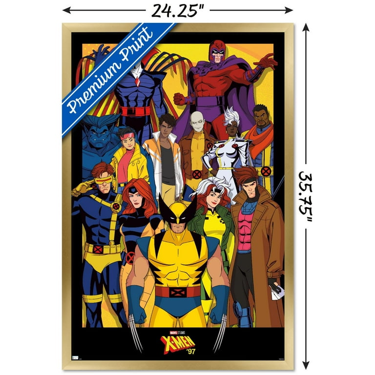 Marvel X-Men '97 - Characters Wall Poster, 22.375