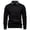 Black, variant on Men's Ribbed Knit Pullover Sweater with Collar Long Sleeve Casual Workwear Top
