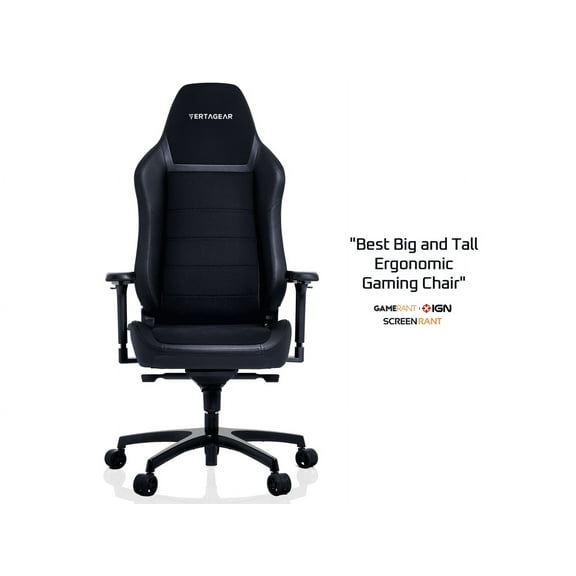 Vertagear PL6800 HygennX Ergonomic Gaming Chair (Carbon Black)