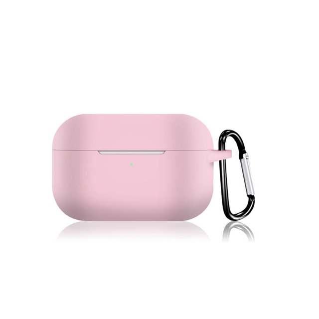 Silicone Mini Wireless Earphone Protective Case Storage Box for Air-Pods Pro 3-Pink