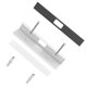 thumbnail image 3 of Soporte Pared para Y Tableta 2 Uds. IPad/iPhone 15 14/Samsung() Color Blanco, 3 of 9