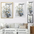 thumbnail image 4 of Designart "Blooming White Lilies In A Bouquet I" Lilies Floater Framed Canvas Prints, 4 of 5