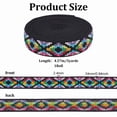 thumbnail image 1 of Élastique Plat Noir Extensible pour Ceintures de Couture, 3/5 Pouce x 33 Verges, 1 Rouleau, 1 of 7