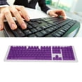 thumbnail image 1 of Fyydes Keyboard Keycaps 108 Key OEM Height DIY Transparent Matte Mechanical Keycap for 61/87/104 Key Mechanical Keyboard,Backlit Keycaps,Pastel Keycaps, 1 of 7