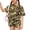 #A01-Bronze, variant on Girls Short Sets Size 10-12 Girls 2 Piece Outfits Camo Short Sleeve Tee Top and Elastic Waist Shorts Cute Y2K Girls Outfits