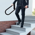 thumbnail image 6 of Left Side Wall-mounted Handrail, U-Shape Safety Handle, Heavy Duty Hand Railing Grab Bars for Porches, Gardens, Stairs, Hotels, Entrances, 6 of 12