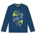 thumbnail image 2 of Sleep On It Boys Long-Sleeved 2- Piece Soft Fleece Pajama Sleep Set - Level Up, 6-7, 2 of 5