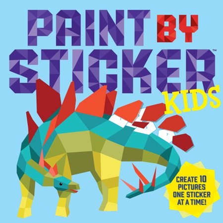 Art Sticker Book - Paint by Sticker Kids - Paperback