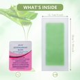 thumbnail image 4 of 20-Piece Waxed Hair Removal Paper Set - Gentle, Portable, and Quick Tear Pull for Easy Hair Removal, 4 of 4