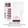 thumbnail image 4 of Sally Hansen Perfect Press-Ons Twice As Nice Cherry Flip Nail Set, 4 of 10