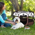 thumbnail image 6 of EBTOOLS Pet Dog Cat Playpen Tent Portable Collapsible Exercise Fence Kennel Cage Crate, 6 of 9