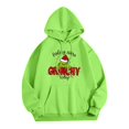 thumbnail image 5 of Christmas Sweatshirt Womens Casual Crew Neck Christmas Sweatshirt Loose Soft Long Sleeve Pullover Green Small, 5 of 5