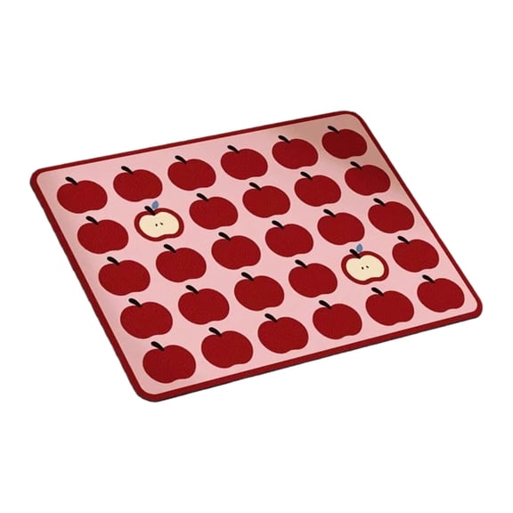 Dish Drying Mat Antislip Rubber Backing Absorbent Pad for Family Kitchen Use