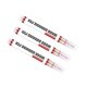 thumbnail image 1 of Minnieouse 3x Nail Art Liner Brushes Nail Art Dotting Drawing Pen Gel Pintura Arte de uñas Marrón 3 piezas, 1 of 1