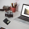 thumbnail image 4 of OULII 2Pcs Waterproof Case for Memory Cards 9.5x6x0.5cm Black Aluminium Alloy, 4 of 7