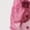 pink, variant on Ushdele Chic Pink Dot Layered Mini Dress - Ruffle Detail