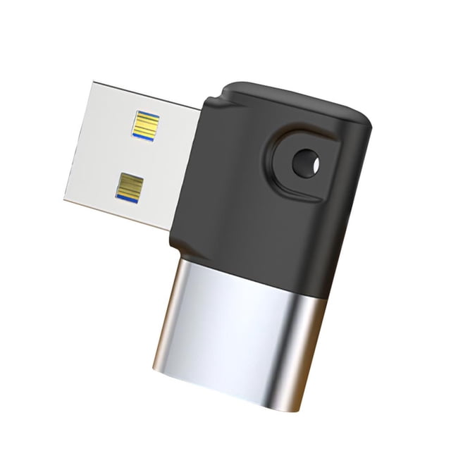 Matsuzay Adaptador USB a tipo c Adaptador USB C de ángulo 5 Gbps USB 3.0 a conector tipo C para computadoras portátiles Teléfonos Teléfono y Comunicación No.1
