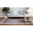 thumbnail image 5 of Rugs.com Rabia Collection Rug – 6' x 9' Navy Blue Low Rug Perfect For Bedrooms, Dining Rooms, Living Rooms, 5 of 7
