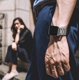 thumbnail image 2 of Compatible con correa de Apple Watch de 42 mm/44 mm/45 mm/49 mm, acero inoxidable compatible con correa de Apple Watch Se, Se 2, ultra, Series 8/7/6/5/4/3/2/1 (plata, 42 mm/44 mm/ 45 mm/49 mm) oso de fresa Electrónica, 2 of 5