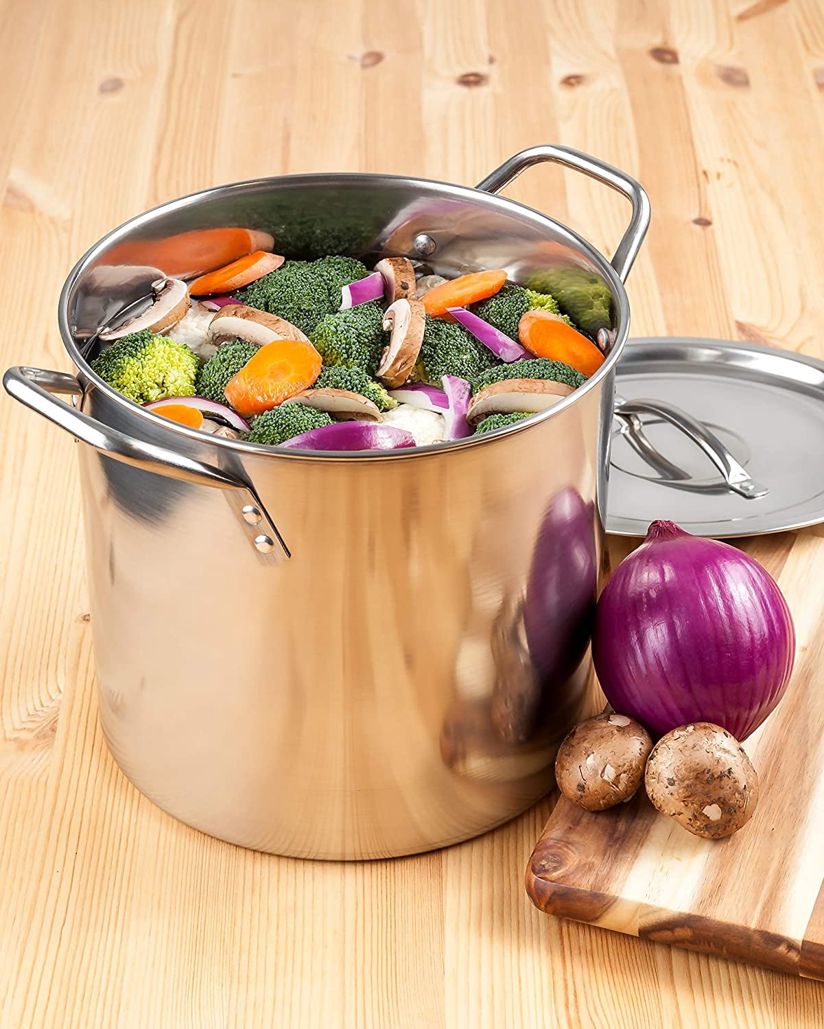 McSunley 6-Quart Stainless Steel Basic Stockpot