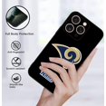 thumbnail image 2 of Funda para iPhone 16 Pro de silicona negra de 6,3", 2 of 2