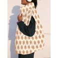 thumbnail image 2 of Women Floral Printed Puffer Vest Stand Collar Zip‑Up Sleeveless Quilted Jacket with Pockets, 2 of 5