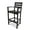 Charcoal Black, variant on Monterey Bay Bar Arm Chair in Vintage Lantern