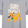 thumbnail image 3 of Disney Classics - Cats & Dogs - Stay Pawsitive  - Women's Oversized T-Shirt, 3 of 5