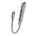 thumbnail image 4 of usb USB 3.1 a USB 2.0 3Port con Un Concentrador de Adaptador de Lector de Tarjetas Pequeño Gris Yotijar Adaptador USB C OTG, 4 of 9