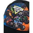 thumbnail image 2 of Monster Jam Grave Digger El Toro Loco Megalodon Newborn Baby Boys Adjustable Snapback Baseball Cap, 2 of 2