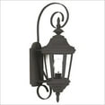 thumbnail image 1 of Estate 1 Light Small Wall Lantern- Black Finish, 1 of 1