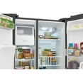 thumbnail image 3 of FrigidaireFRSS2623AD 26 Cu. Ft. 36" Standard Depth Side by Side Refrigerator, Black Stainless Steel, 3 of 8