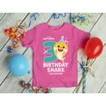 thumbnail image 5 of Tstars Toddler's 3rd Birthday Baby Shark T-Shirt - Fun Kids' Outfit - Size 3T - Pink, 5 of 6