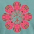 thumbnail image 3 of CafePress - Peace Flower Affection Mens Comfort Colors® Shir - Mens Comfort Colors Shirt, 3 of 5