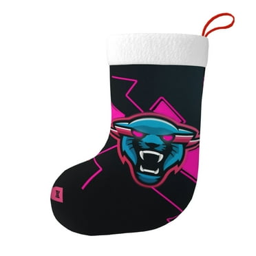Mrbeast Cool Logo Christmas Stocking 18 Inch,Mrbeast Cool Logo Stockings Decorations for Family Holiday Xmas Party Christmas Decor