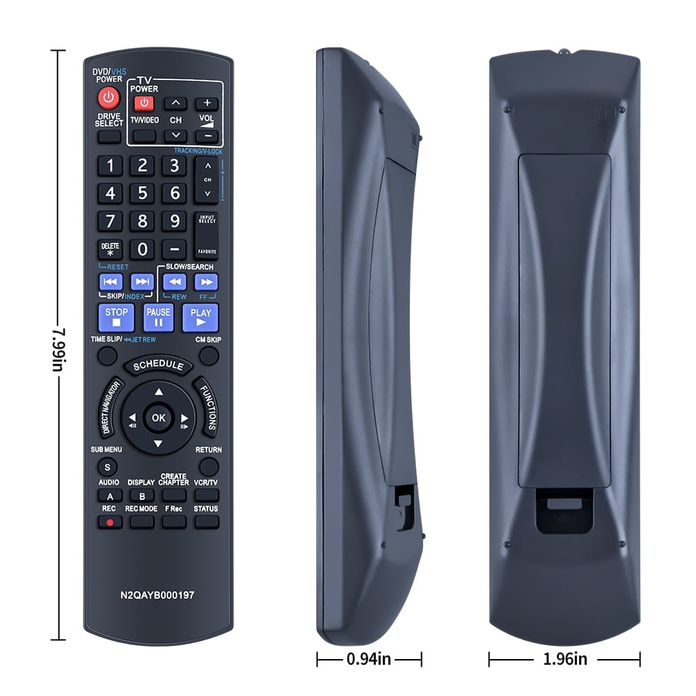 New N2QAYB000197 remote control fits for Panasonic DVD