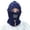 Navy -AM13, variant on Winter Knit Beanie Hat with Neck Warmer,Thermal Face Cover for Cold Weather Warm for Outdoor Navy