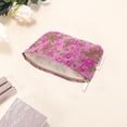 thumbnail image 3 of Unique Bargains 1 Pc Portable Lychee Flower Makeup Bag Polyester ["Lychee Flower Medium"], 3 of 5