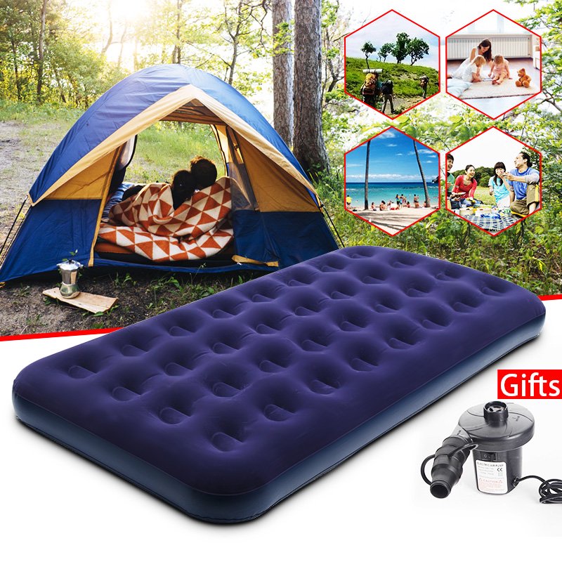 8 7 Classic Inflatable Airbed Mattress Air Mattress With Pump 2