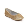 thumbnail image 1 of New Girl Little Angel Teshi-784E Glitter Round Toe Classic Ballerina Flat Size, 1 of 5