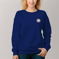 thumbnail image 2 of Women's  Crew Neck Pullover Cozy Clothes Autumn Winter-Columbus Day, 2 of 16
