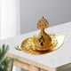 thumbnail image 4 of Quemador de incienso, soporte para maíz, adorno de mesa para estufa, atrapacenizas, decoración de metal Hoja, 4 of 8
