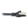 thumbnail image 2 of C2G 14ft Cat5e Snagless Shielded (STP) Ethernet Network Patch Cable - Black - Patch cable - RJ-45 (M) to RJ-45 (M) - 14 ft - STP - CAT 5e - molded, stranded - black, 2 of 3