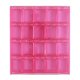 thumbnail image 4 of Rosy Acrylic Nail Organizer Box for Storing Nail Charms 1Set, 4 of 4