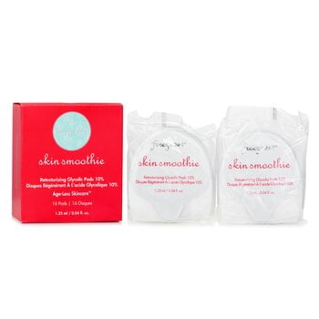 Las almohadillas exfoliantes glicólicas congelan 24/7 Smoothie para la piel al 10%