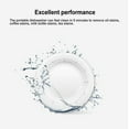 thumbnail image 4 of maskred Mini Sink Dishwasher Rechargeable Plastic Washer Dining Apartment Kitchen Dish Tableware Washing Cleaning Machine White, 4 of 6