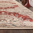 thumbnail image 3 of BNM Vintage Medallion Indoor Area Rug, 8' x 10', Red, 3 of 4