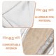 thumbnail image 4 of GOOHOCHY 2 uds guantes resistentes al calor mitones de papel de aluminio aislados ignífugos para guantes de soldadura de seguridad laboral de alta temperatura guantes de seguridad de papel flexible, 4 of 7