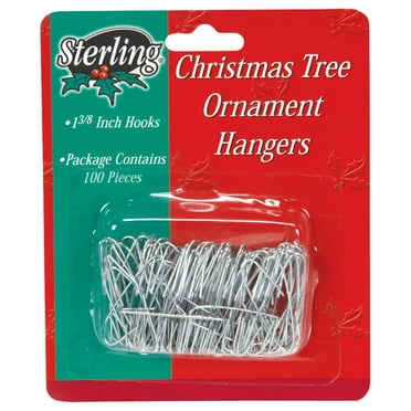Sterling 1-3/8 In. Silver Christmas Ornament Hooks 1708190